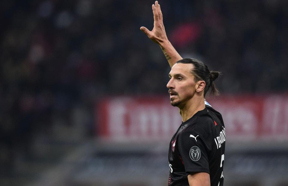 Ibrahimović torna nel calcio italiano: lo svedese è entrato nel secondo tempo