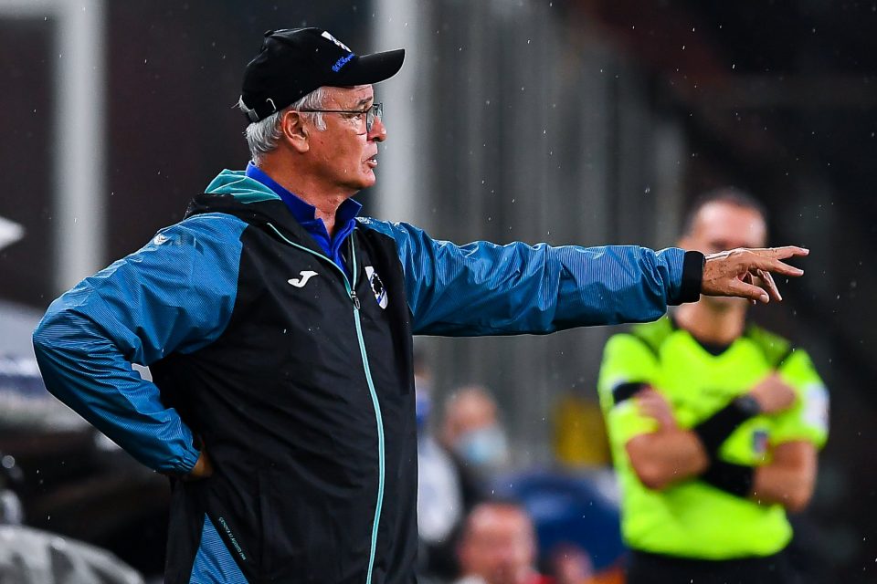 Ranieri guida i suoi: per lui si tratta del primo derby perso in Serie A
