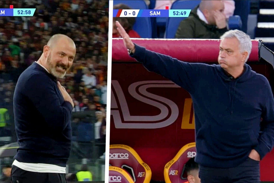 Da due fermi immagine televisivi, Stanković che si batte il petto al momento dei cori contro di lui, e Mourinho che placa il suo pubblico